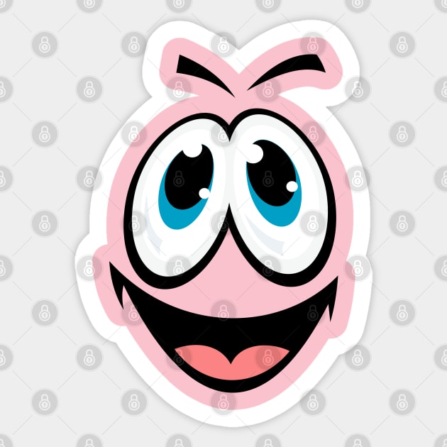 funny emoji cartoon face Emoji Cartoon Face Sticker TeePublic